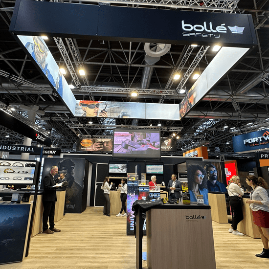 Bollé Safety - Reusable modular stand - Preview