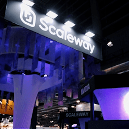 Scaleway booth