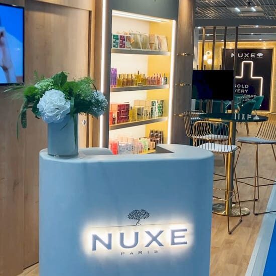 Nuxe – Custom-made stand -TFWA, France